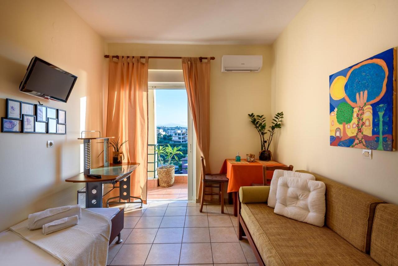 Golden Beach Hill Apartments Kato Daratso Bagian luar foto