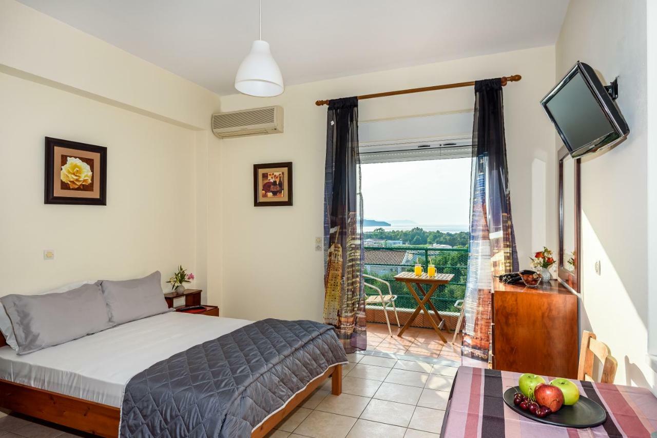 Golden Beach Hill Apartments Kato Daratso Bagian luar foto