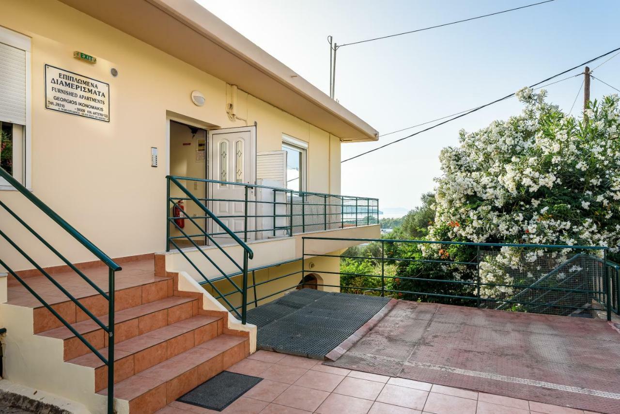 Golden Beach Hill Apartments Kato Daratso Bagian luar foto
